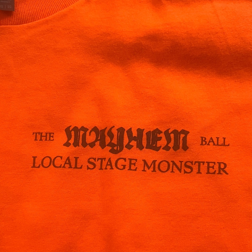 New! Lady Gaga Current Tour "Local Stage Monster" Tee